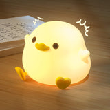 1 x RAW Customer Returns UNEEDE LED night light for children, cute animal night light, DoDo Duck Kawaii silicone nursing light children s night light dimmable touch USB lamp for baby room breastfeeding, children s gifts baby Benson  - RRP €19.67