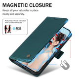 1 x RAW Customer Returns Mobile phone case for Samsung Galaxy S23 Ultra case with protective film Premium PU leather flip case stand card slot magnetic flip case cover case protective case for Samsung S23 Ultra 5G - RRP €17.14