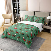 1 x RAW Customer Returns 100 Natural Cotton Dachshund Gifts Duvet Cover Christmas Bedding Set 200x200 Sausage Dog Comforter Cover Cute Puppy Dog Animal Pet Theme Bed Sets with 2 Pillowcases Soft - RRP €56.27