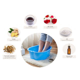 2 x RAW Customer Returns Foot bath tub bowl, thick sturdy plastic foot basin foot bath tub for foot bath tub, feet wellness foot care pedicure, detoxification, against calluses, colds, athlete s foot and more - RRP €37.9