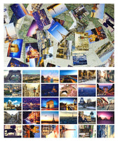 1 x RAW Customer Returns Fendawn Strive Retro Art Postcards with Travel Landscapes, Paris, 30 Pieces - RRP €15.98