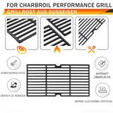 1 x RAW Customer Returns Cast iron grill grate for Enders Boston 3.43CM grill grates spare part Enders Monroe Pro 3, Charbroil Advantage, Barbecook Siesta 310,Landmann Triton 3 4,Profi Cook PC-GG 1058 1059 grill grate spare parts - RRP €66.54