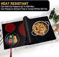 1 x RAW Customer Returns SENGBIRCH Large induction protection mat 52x78cm, non-slip silicone induction mat magnetic hob scratch protection, multifunctional silicone mat, can be cooked - RRP €27.6