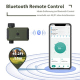 1 x RAW Customer Returns Diivoo Bluetooth Irrigation Programmer, Automatic Watering Timer with 20 Programs 2 Watering Modes Rain Delay, Automatic Watering Compatible with Alexa and Smart App for Garden - RRP €35.99