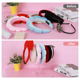 1 x RAW Customer Returns Yolev Hairband Holder Acrylic Headband Organizer Hairband Stand 1 Tier Clear Headband Holder Hairband Scratch Display Stand Women Headband Stand Girls Hair Accessories Organizer - RRP €9.05