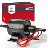 1 x RAW Customer Returns CarBole Universal Electric Fuel Pump 12V, Petrol Pump 2.5-4 PSI, Diesel Pump, for Petrol and Diesel, with Pure Copper, High-Quality Circuit Board Black  - RRP €22.49