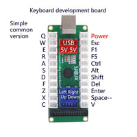 1 x RAW Customer Returns SJ JX Development Keyboard Encoder Board Game Controller DIY LED Keyboard Development Board Media Music USB Encoder 104 Keys Arcade DIY Kit - RRP €25.99