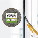 7 x Brand New KAKICLAY 100cm Weather Stripping for Sliding Windows and Doors, Frame Side, Self Adhesive Sealing Insulation, Draught Excluder, Soundproofing Brush Seal 0.9cm wide x 0.5cm thick  - RRP €168.0