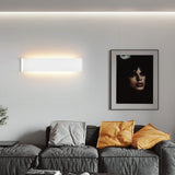 1 x RAW Customer Returns Mille Lucciole LED wall light indoor 2 pieces, wall lamp LED indoor modern wall light white up down light wall lighting 6500K cold white staircase lighting 24W IP44 hallway lamps for living room - RRP €46.6