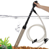 1 x RAW Customer Returns Hygger Manual 960LPH Gravel Vacuum Cleaner for Aquarium, Run in Seconds Aquarium Gravel Cleaner Low Water Level Water Changer Fish Tank Cleaner with Pinch or Handle Suction Ball Adjustable, L - RRP €22.99