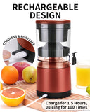 1 x RAW Customer Returns Lemon Squeezer Electric Orange Squeezer Portable USB Charging Juicer Juicer for Orange, Lemons, Citrus Fruits - RRP €45.98