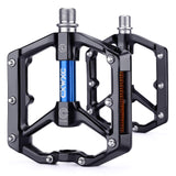 1 x RAW Customer Returns CXWXC Bicycle Pedals with Reflectors MTB Pedals Aluminum Alloy Bicycle Pedals Set 3 Sealed Pedals Bicycle Non-Slip Road Bike Pedals 9 16 Cube Bicycle for Mountain Bike, Road Bike - RRP €19.97