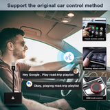 1 x RAW Customer Returns Wireless Car Adapter, for Car System Radios, Car Radio with Wired Android Auto, Compatible with Android 11 and Above Black  - RRP €47.1