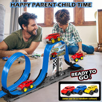 4 x RAW Customer Returns VATOS Magnetic Car Race Track Set, Anti Gravity Track Boys Toys for 3-6 7 8-12 Year Old Boys Girls, Slot Gifts for Children - RRP €85.68