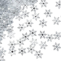 73 x Brand New Senmil 300 pieces Christmas snowflake confetti, snowflake table decoration for Christmas decorations, Christmas small suitable for weddings and parties silver snowflakes  - RRP €459.9