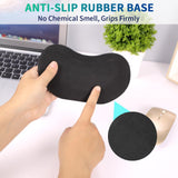 1 x RAW Customer Returns TIDALSOIL Memory Foam Set Keyboard Wrist Rest, Mouse Wrist Support for Office, Computer, Laptop, Comfortable, Lightweight for Easy Typing, Pain Relief, Black - RRP €11.82