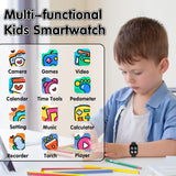 1 x RAW Customer Returns clleylise Smartwatch Kids, Children Smartwatch with 26 Games Pedometer Music Camera, 36 Styles Themes, 13 Alarm Reminders, Children s Watch Phone Smart Watch 3-12 Kids Gift - RRP €28.66