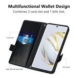 13 x Brand New MAMA MOUTH Huawei Nova 10 Case, Magnetic Leather Card Slot Mobile Phone Case, Foldable Wallet Case Nova 10 Protective Case, Flip TPU Bumper Silicone Book Cover, Shockproof Case for Huawei Nova 10 Black - RRP €220.87