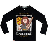 1 x RAW Customer Returns LEGO Harry Potter Hogwarts Hermione Pajamas for Girls Black 12-13 years - RRP €23.95