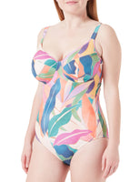 1 x RAW Customer Returns Triumph Summer Allure Ow, Women s One-Piece Swimsuit, Pink - Light Combination, 46G - RRP €24.0