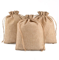 1 x RAW Customer Returns CLTPY Pack of 25 Jute Bags Cotton Bags 17 x 23 cm Linen Bags Cotton Small Bags Jute Bags with Drawstring for DIY Wedding Christmas Gift Bags Jewelery Gift - RRP €23.18