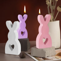 18 x Brand New Easter Rabbit Silicone Molds Casting Moulds, Pack of 2 3D Silicone Mold Rabbit, Easter Bunny Silicone Mold for Plaster Easter Rabbit Baking Mold for Plaster Soy Wax Candles Home Decoration - RRP €367.2