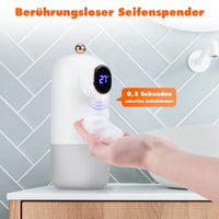 1 x RAW Customer Returns Automatic Soap Dispenser, MUSCCCM Foam Soap Dispenser, USB Rechargeable Electric Soap Dispenser, IPX5 Waterproof Soap Dispenser Sensor, Soap Dispenser Wall Mount Toilet Kitchen Bathroom - RRP €28.22