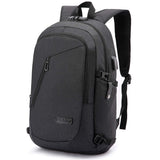 1 x RAW Customer Returns LITTLE Laptop Backpack Men Anti-Theft Laptop Bag 15.6 Inch for Work with USB Charging Port Business Travel for Men Notebook Waterproof School Backpack Boys Teenager Black - RRP €30.22