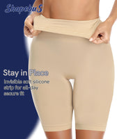 1 x RAW Customer Returns SHAPEBUS girdle pants women tummy control pants women tummy control underpants women shape underpants women tummy control pants girdle pants strong shaping shapewear women control girdle pants women with leg beige S - RRP €22.68