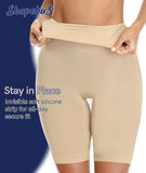 1 x RAW Customer Returns SHAPEBUS girdle pants women tummy control pants women tummy control underpants women shape underpants women tummy control pants girdle pants strong shaping shapewear women control girdle pants women with leg beige S - RRP €22.68