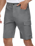 1 x RAW Customer Returns SPECIALMAGIC Men s Hiking Cargo Golf Dress Shorts Quick Dry Men Shorts with Zipper Pockets Stretch Classic-Fit Summer Lightweight Outdoor Casual Shorts - RRP €30.24