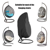 1 x RAW Customer Returns Xinyanmy Hanging Chair Protective Cover Floating Chair Patio Rocking Chair Cover Waterproof 210D Oxford Fabric Outdoor Patio 190 x 115 cm - RRP €19.15