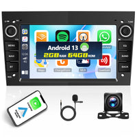 1 x RAW Customer Returns  2 64 GB Car radio Android 13 for Opel Astra Antara Vectra Corsa Vivaro, 2 DIN 7 inch touchscreen, radio with wireless carplay Android Auto, Bluetooth, WiFi GPS HiFi FM RDS SWC CANBUS AHD - RRP €171.42