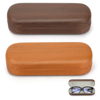 1 x RAW Customer Returns Hifot 2 Pack Glasses Case Hardcase, Glasses Cases Glasses Case Hard Glasses Case Hard Shell, Portable Reading Glasses Case Sunglasses Case Hard Shell, Hard Glasses Cases for Women Men Children - RRP €27.6