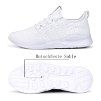 1 x RAW Customer Returns GHFKKB Running Shoes Men s Sneakers Jogging Shoes Lightweight Sneakers Tennis Shoes Fitness Training Shoes Breathable Sports Shoes Walking Shoes White 46 - RRP €37.99