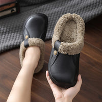 11 x RAW Customer Returns Kinengxi Women s Slippers Winter Furry Clogs Men Warm Plush Waterproof Home Slippers Garden Shoes, Black, 39 40 EU, Tags 40 41 - RRP €285.89