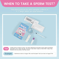 2 x RAW Customer Returns Accufast sperm test for men - sperm test fertility test sperm test for men Measures the concentration of sperm Indicates Normal Or Low Sperm Count Accurate and private - RRP €20.14