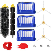 1 x RAW Customer Returns Replacement Parts for iRobot Roomba 600 Series 605 610 614 616 620 621 625 630 635 640 650 660 665 670 671 676 680 681 690 695 696 697 Brushes Accessories for iRobot Roomba - RRP €17.69