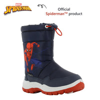 1 x Brand New MARVEL SPIDERMAN Lined winter boots for boys up to 8 years, snow boots for children with Spider-Man motif 33 EU, high warm waterproof winter shoes for boys ideal for snowy and cold days - RRP €42.99