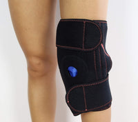 1 x RAW Customer Returns Set of 2 neoprene hot cold compresses for knees - 700 grams of gel for good effectiveness - Super comfortable - RRP €26.29