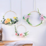 1 x RAW Customer Returns Dream Catcher Hoops, 10 Pieces Garland Hoop, 10cm Metal Hoop Decorations, DIY Metal Hoops for Decorations, Decoration Hoops Suitable for Decorating Wedding Wreaths Tapestries - RRP €8.63