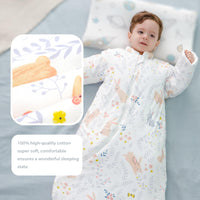 1 x RAW Customer Returns MIKAFEN Baby Winter Sleeping Bag Children s Sleeping Bag 3.5 Tog Sleeping Bags Made of Organic Cotton Various Sizes from Birth to 4 Years Old 24-48 Months, White Rabbit  - RRP €25.04