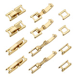 1 x RAW Customer Returns SUPERFINDINGS 20Set 2Styles Brass Folding Clasps Necklace Extenders Bracelet Clasp Folding Extension Long Plated Jewelry Clasps for DIY Craft Making - RRP €12.99