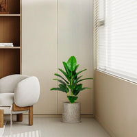 1 x RAW Customer Returns AIVORIUY artificial plants like real Areca palm artificial plant in pot large fake artificial tree for indoor and outdoor use living room bedroom office decoration 80cm green banana  - RRP €23.99