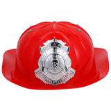 4 x Brand New Gadpiparty Fireman Hat Role Play Toy Fancy Dress Fireman Red Plastic Hat Firefighter Helmet Accessories For Halloween Role Play Christmas Party Favors Accessories Red - RRP €65.04