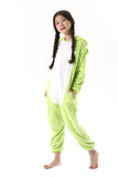 1 x RAW Customer Returns DarkCom Boys Girls Cartoon Pajamas Outfit Casual Loungewear Nightsuit green1,100 Suggest Height 90cm-108cm - RRP €23.18