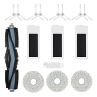 3 x Brand New LOHILL Brush Filter Wipe Replacement Accessories Set for Ecovacs DEEBOT T20 Omni T20e Omni Vacuum Cleaner Robot 16 Pieces  - RRP €65.97