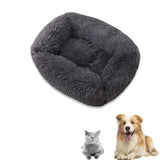 1 x Brand New YBBT Round Dog Bed,Dog Basket,Soft and Comfortable Cat Cushion Washable Non-Slip Cat Basket Suitable for Large and Medium-Sized Puppies and Cats - RRP €17.99