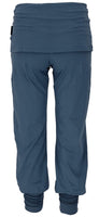 1 x RAW Customer Returns GURU SHOP yoga pants with mini skirt in organic quality, Orion Blue, cotton, size S 36  - RRP €59.9