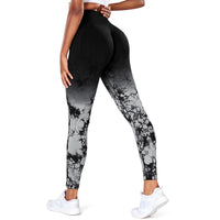 1 x Brand New RIOJOY Scrunch Leggings Women s Gym Leggings with Mesh Insert Sport Gym Mesh Sport Leggings, 3 Black,L - RRP €27.6